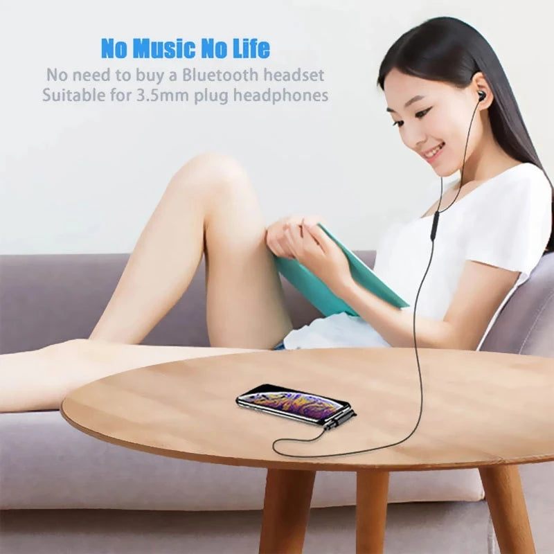 2 IN 1 Audio Headphone Charging Dual Adapter Splitter For iPhone XR XS 13 12 11 For 3.5mm Jack to Earphone AUX Cable Not type-c