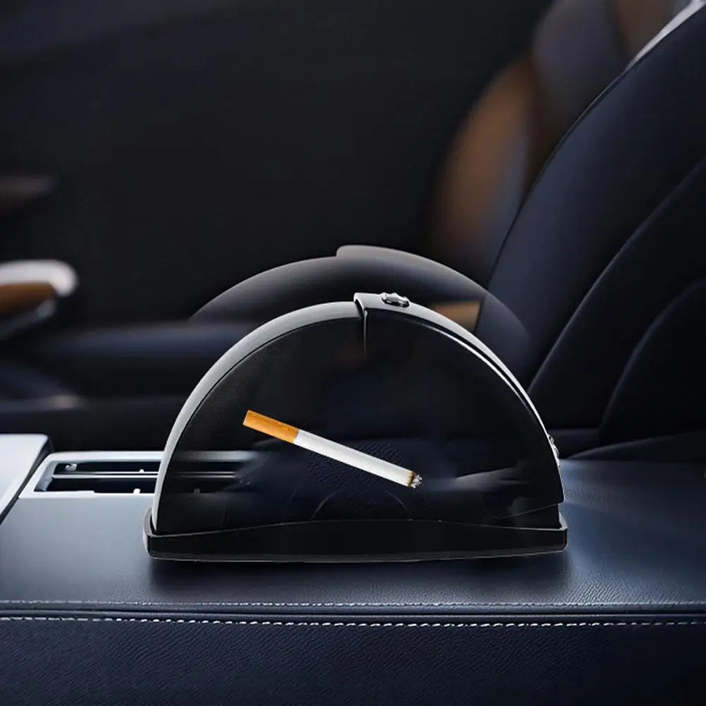 Car Ashtray Cigarette Ashtray Cup Car Door Device Mokeless Ash Tray With Lid Portable Universal Ashtray Auto Accessories