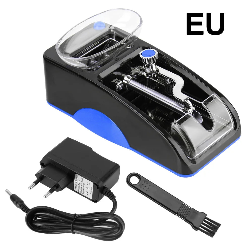110V/230V Electric Automatic Cigarette Rolling Machine Cigar Roller Smoking Tool EU US Plug Injector Maker DIY Accessories