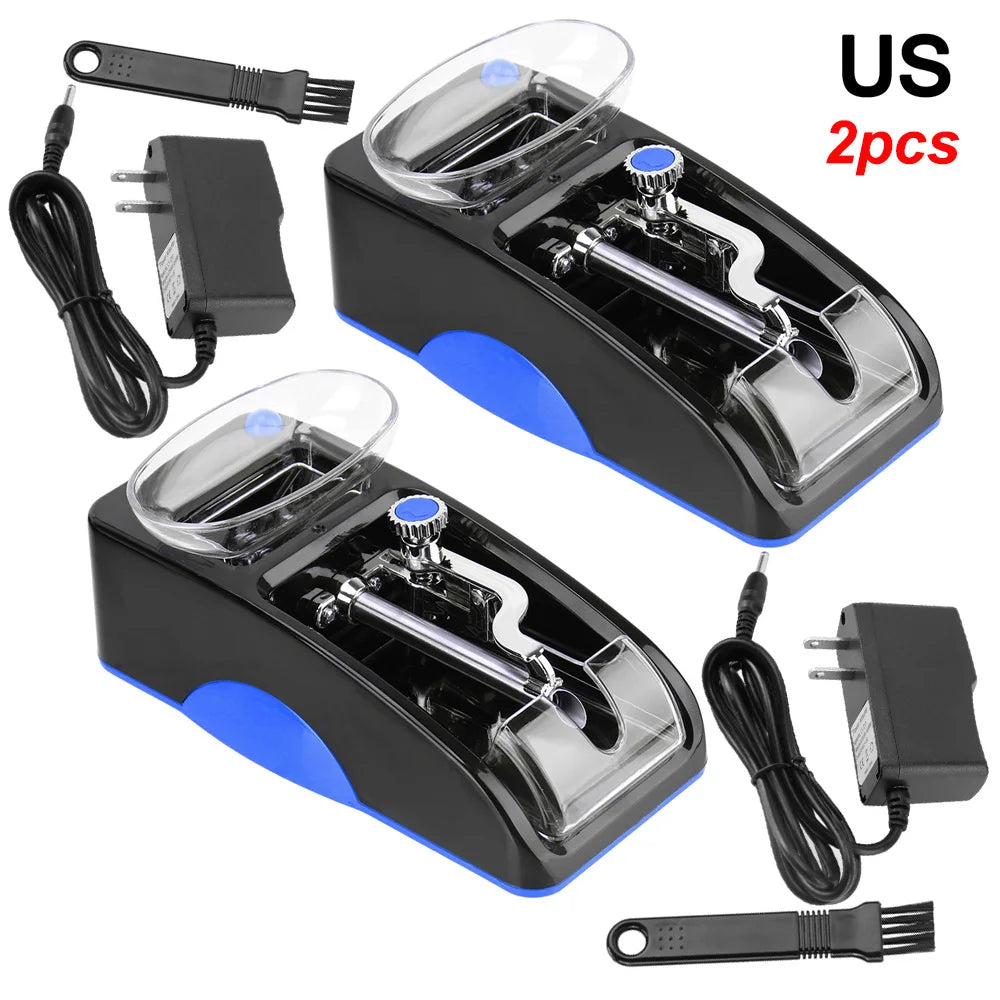 110V/230V Electric Automatic Cigarette Rolling Machine Cigar Roller Smoking Tool EU US Plug Injector Maker DIY Accessories