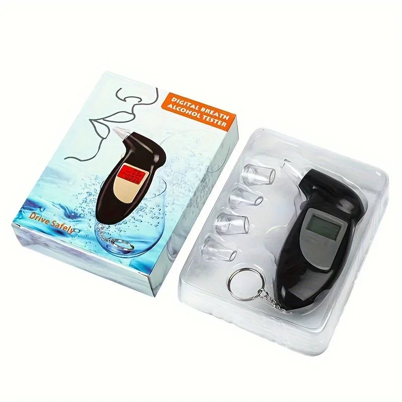 Accurately Test Your Blood Alcohol Content with this Digital Breath Alcohol Tester!