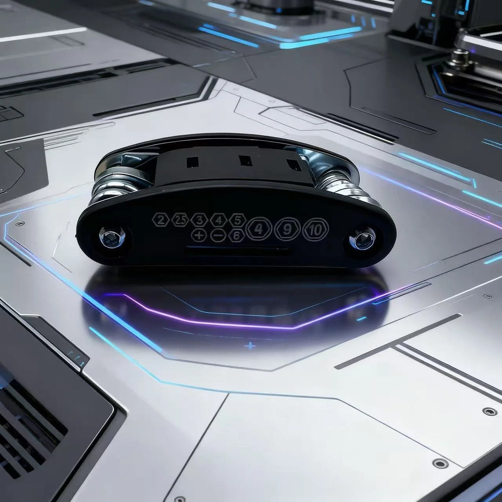 16-in-1 Socket Wrench Set, Non-Slip Rotating Head. Durable Stainless Steel for Home & Car Repairs. Easy & Universal Tool.